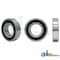 A & I Products Bearing, Ball; 6200 Series, Flat Edge 2.5" x2.5" x1.5" A-6206-2RS-I - alternate 5